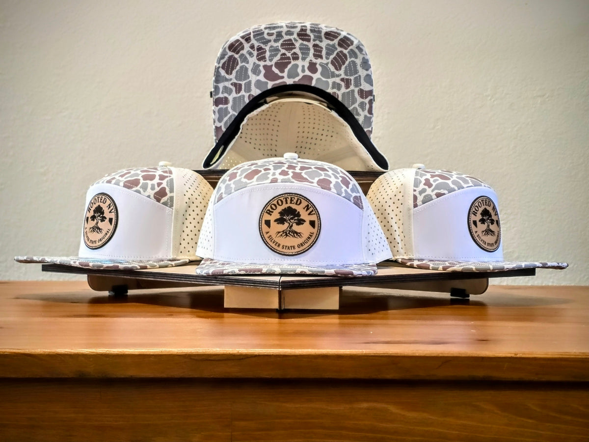Rooted NV Waterproof Summer Duck Camo Hat