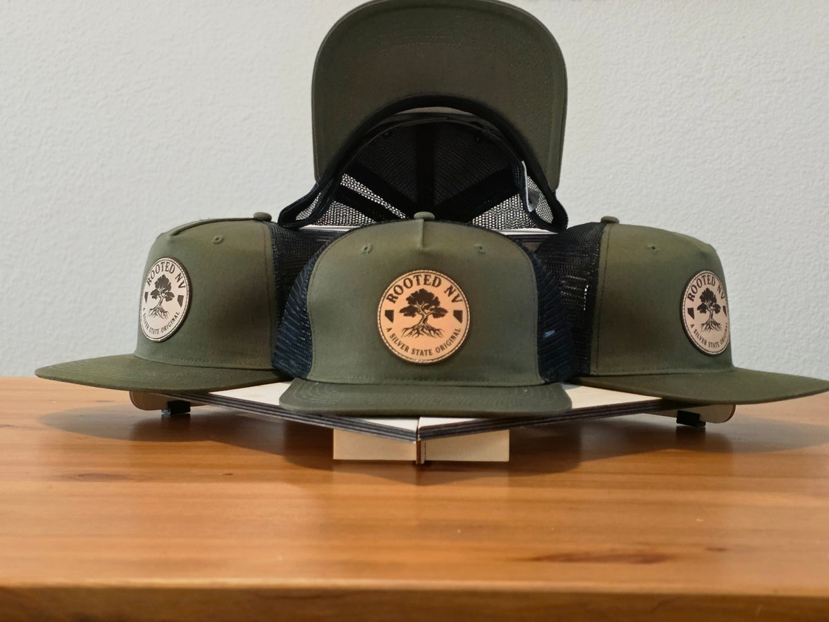 Rooted NV Trucker Patch Hat