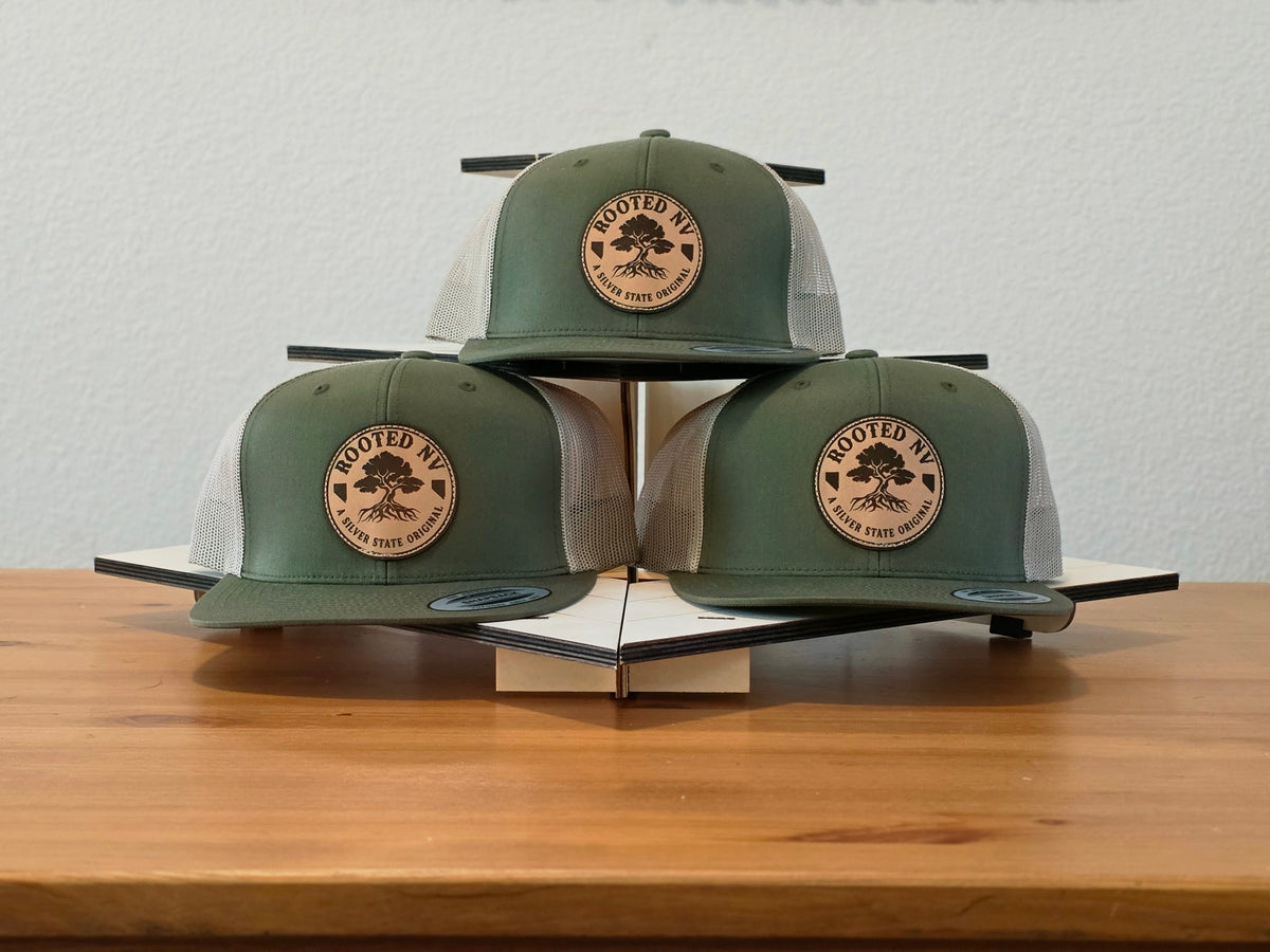 Rooted NV Trucker Patch Hat