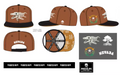 Nevada Day Ichthyosaur (Pre-Order) nevada day hat featuring an embroidered prehistoric skeleton, copper panels, black brim, and Nevada Battle Born details