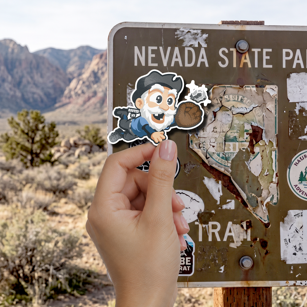 Nevada Claim Jumper Durable Weather Resistant Decal