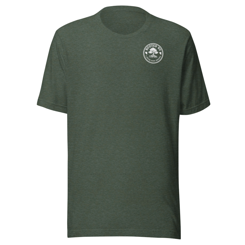 Rooted NV Men's Chillin' Tahoe graphic T-shirt featuring a relaxed fit and comfortable everyday style