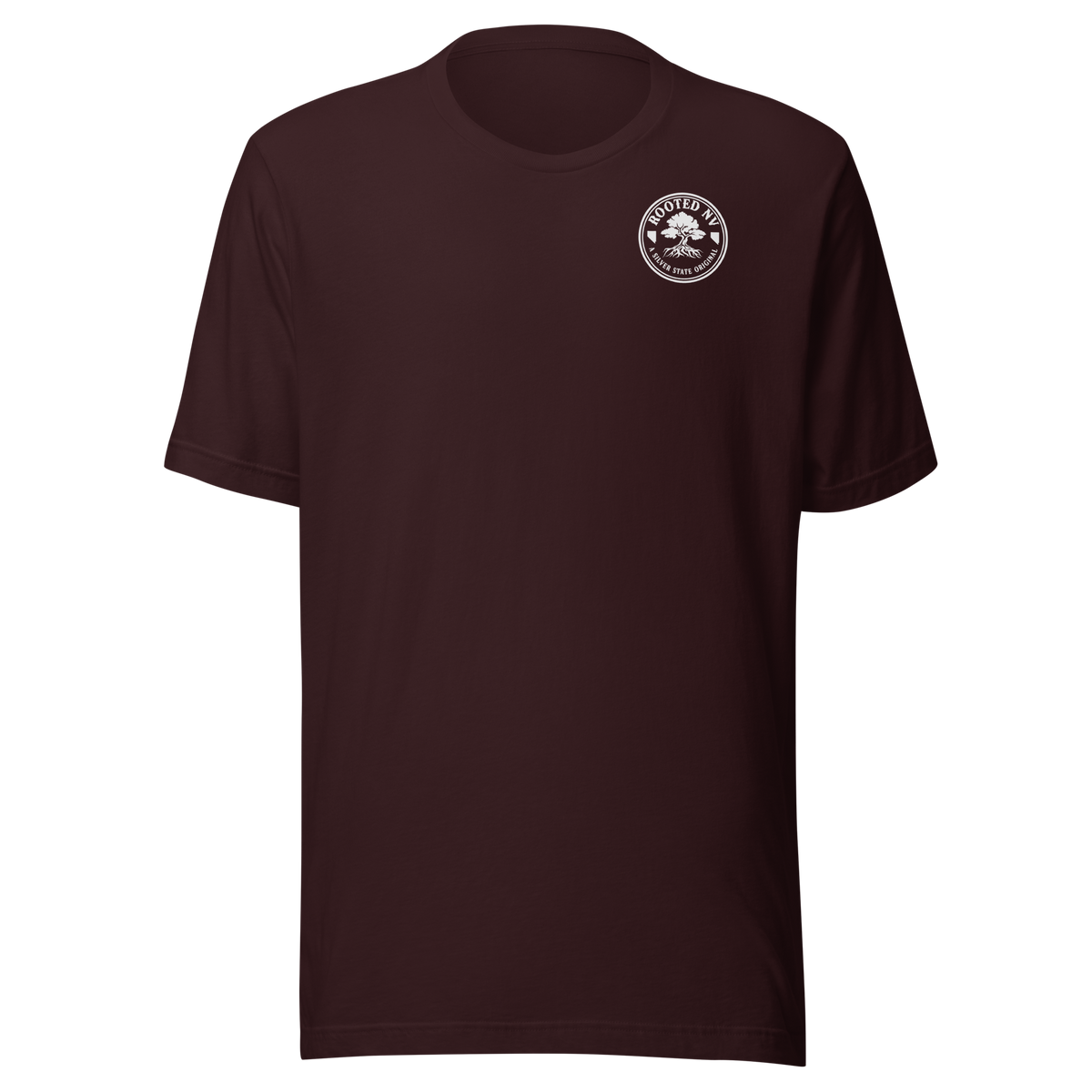 Rooted NV Vintage Logo Graphic Tee vintage logo graphic close-up